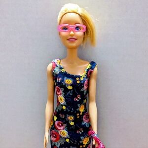 Redressed & New Hair Barbie Doll